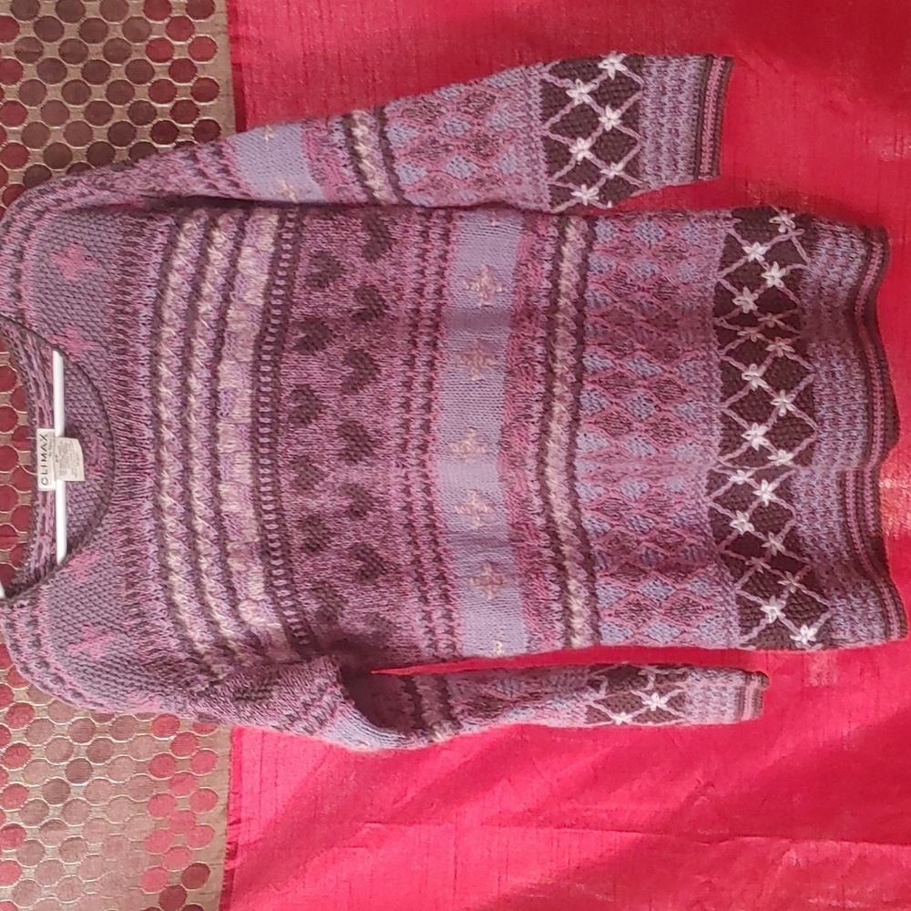 Climax Vintage Long Sweater Sz Sm